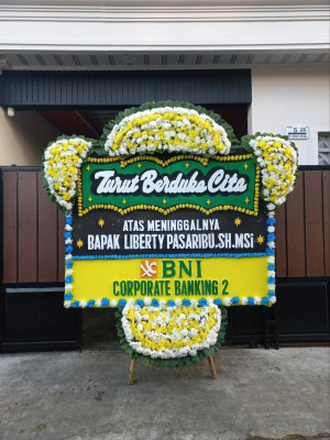Papan Bunga Duka di Jongkong