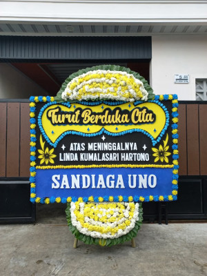 Papan Bunga Duka di Jongkong