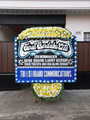 Papan Bunga Duka di Jongkong